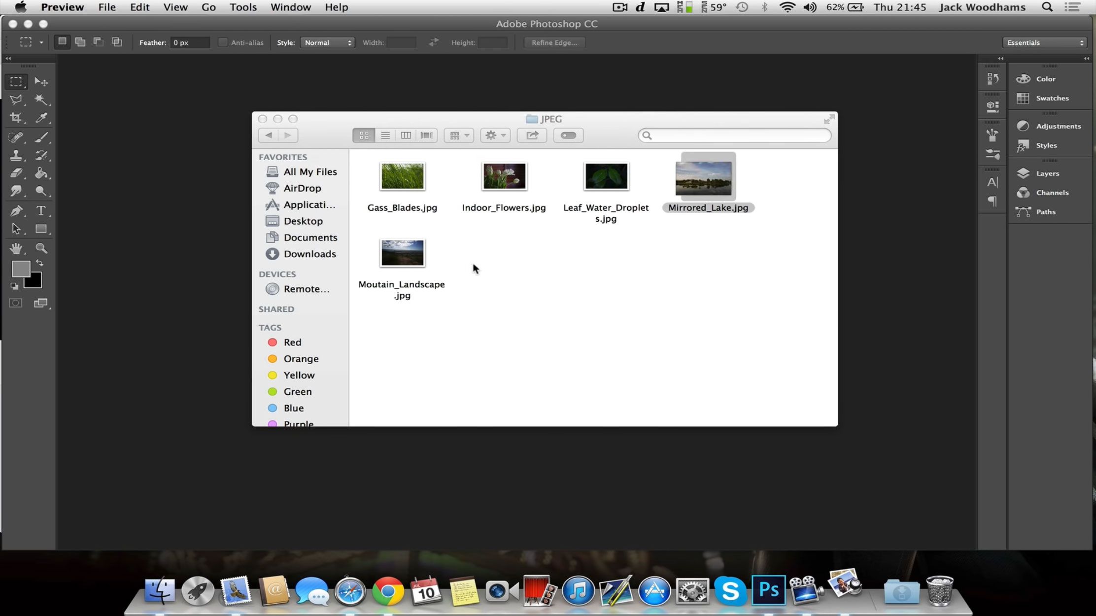 Jak převést soubory DNG na formát JPEG na Macu..