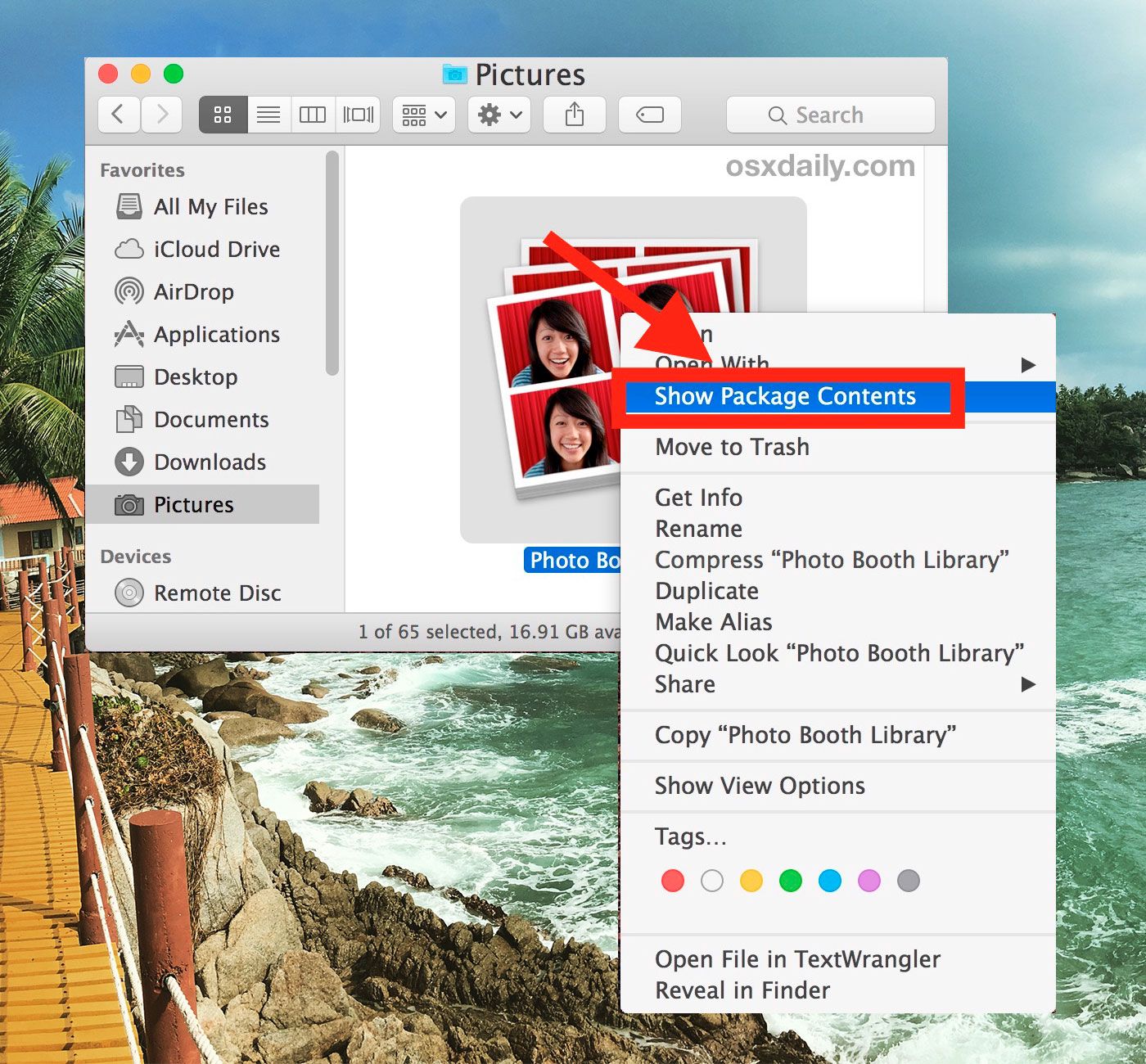 Obnovení poškozeného obrázku v počítači MAC..