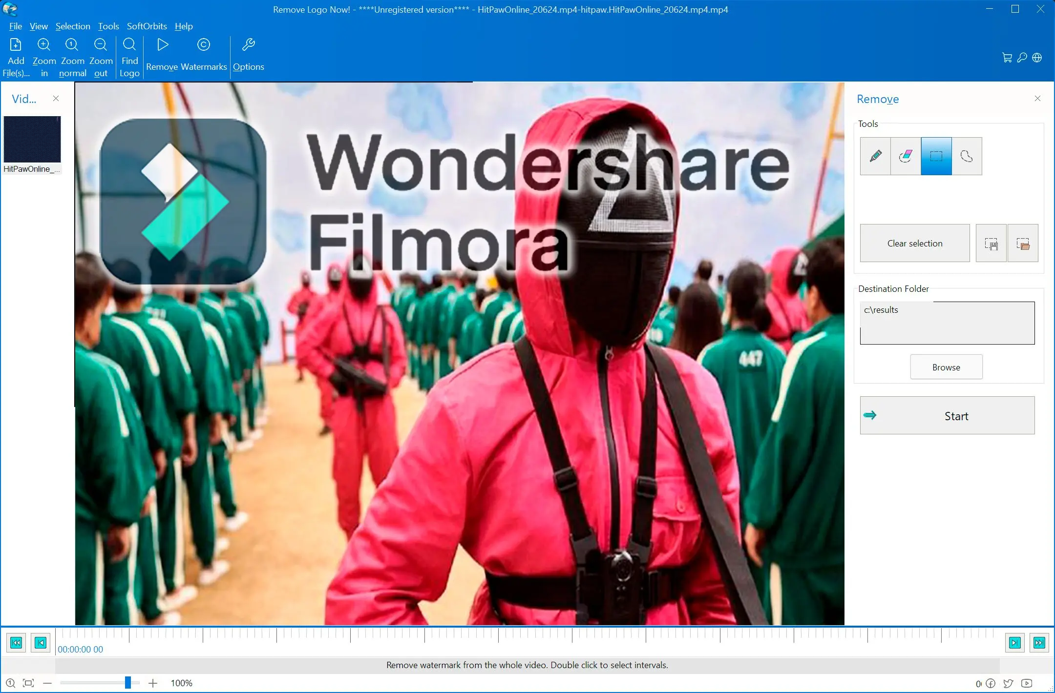 Remove Logo Now Snímek obrazovky.
