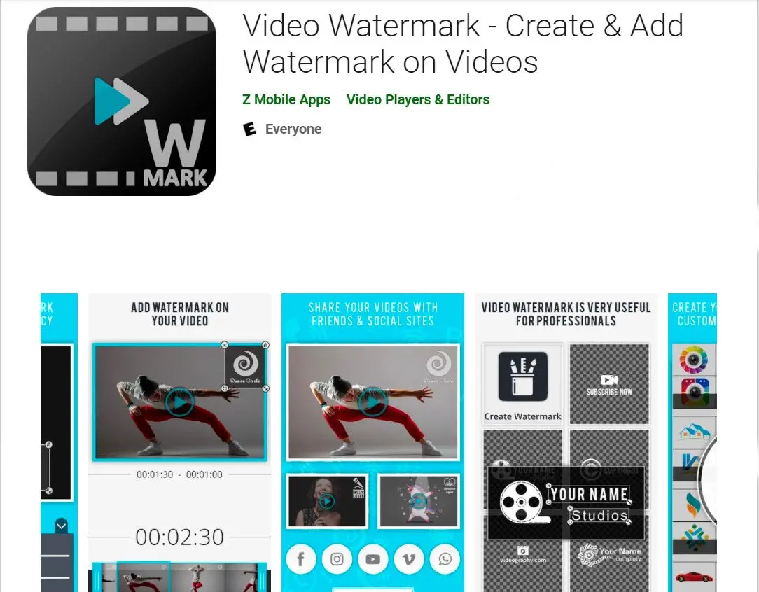 Video Watermark - Vytvoření a přidání vodoznaku do videa..