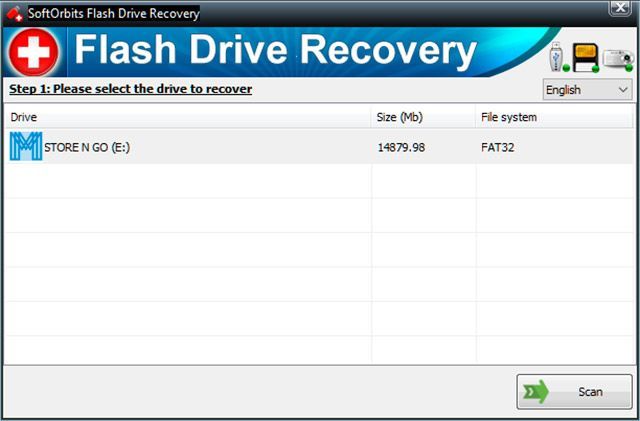 Software pro obnovu flash disků..