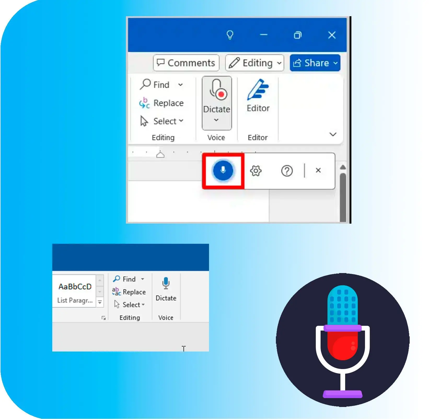 SayOnce - Voice Dictation Software Snímek obrazovky.