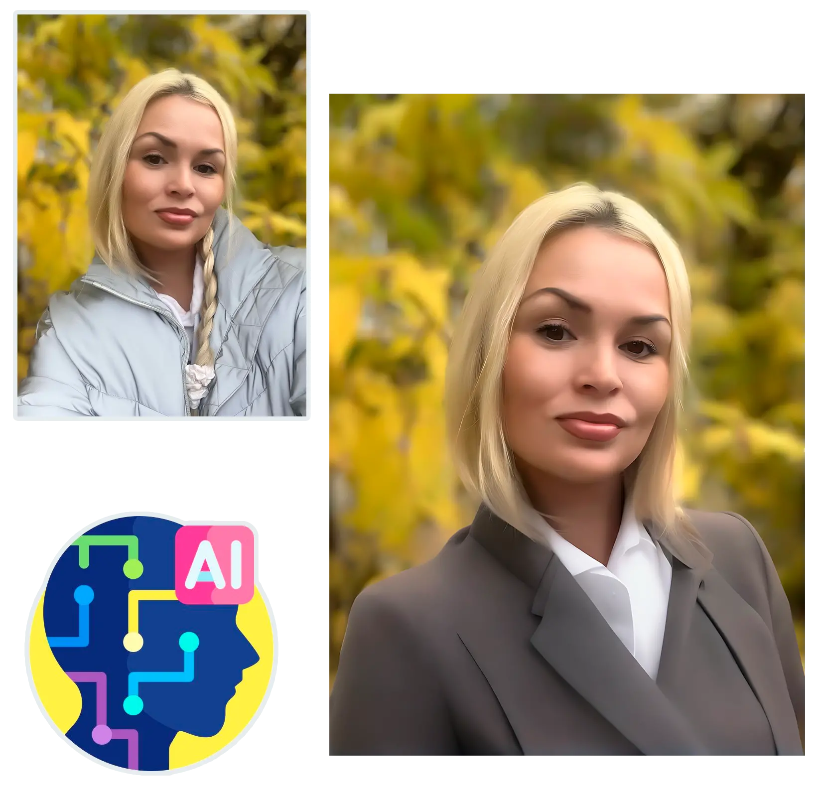 Precizní AI editor fotografií obleků.