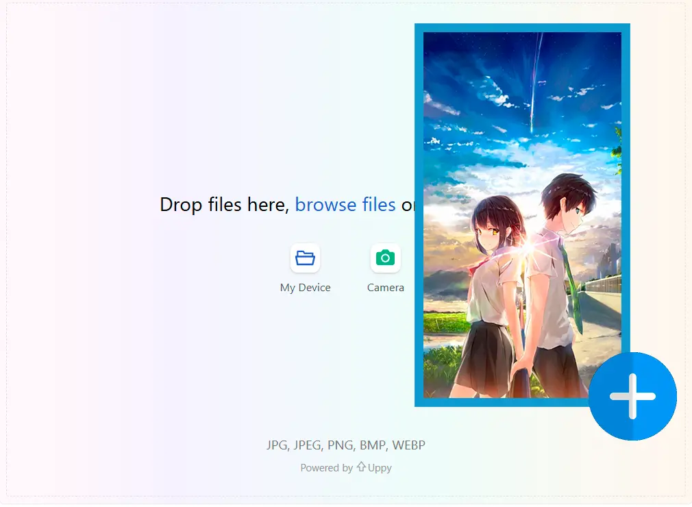 Nahrajte fotografii postavy.