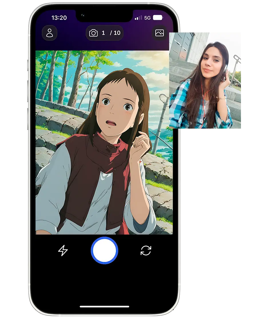 Vytvořte úžasné avatary ve stylu Ghibli.