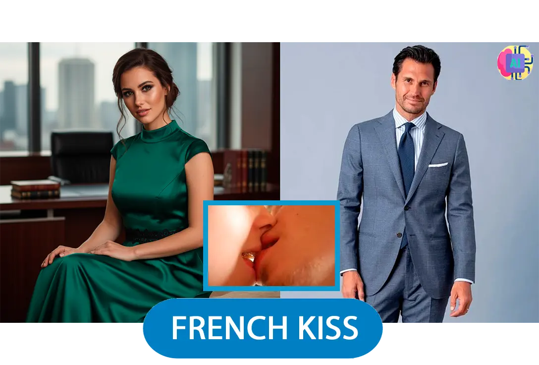 Vyberte Styl Líbání.