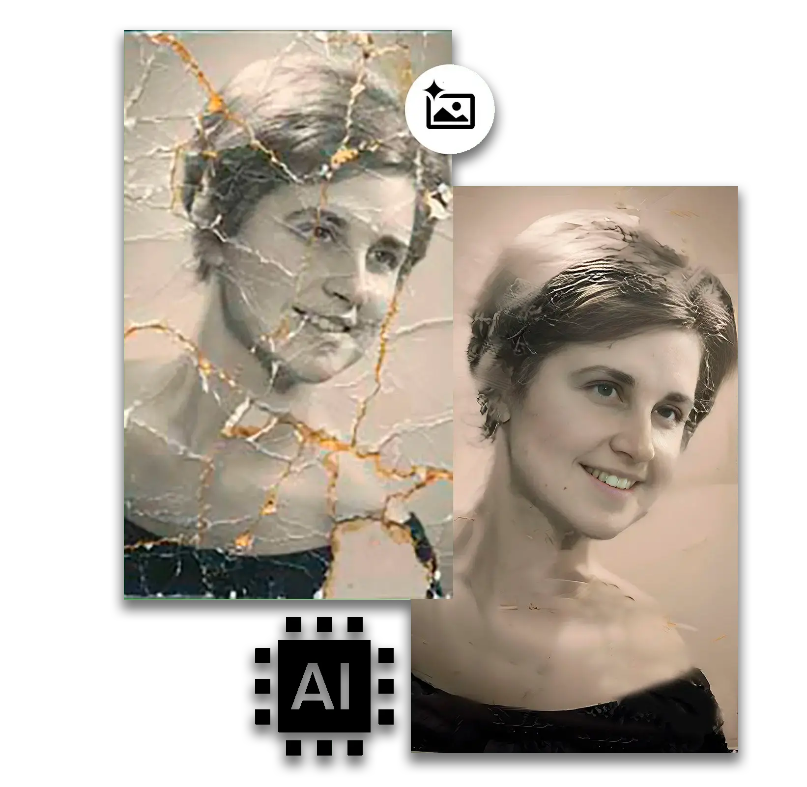Oprava šumu, rozmazání, obnova starých fotografií.