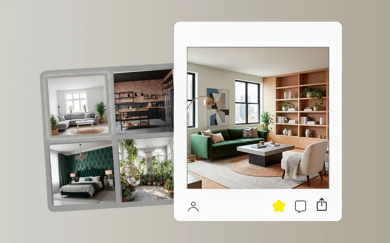 Vytvořte cokoliv si dokážete představit: Koncepce interiérového designu.
