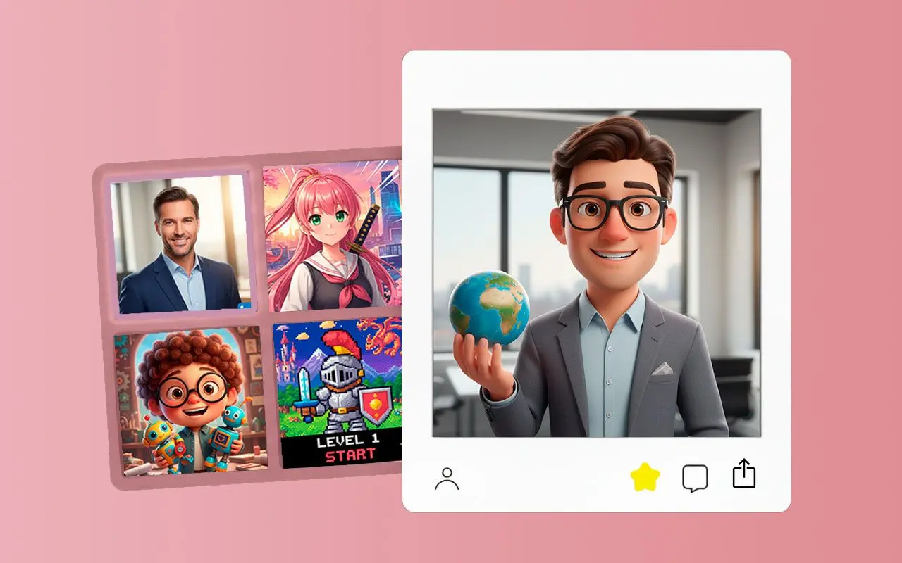 Vytvořte cokoliv si dokážete představit: Vytvořte si personalizované avatary.