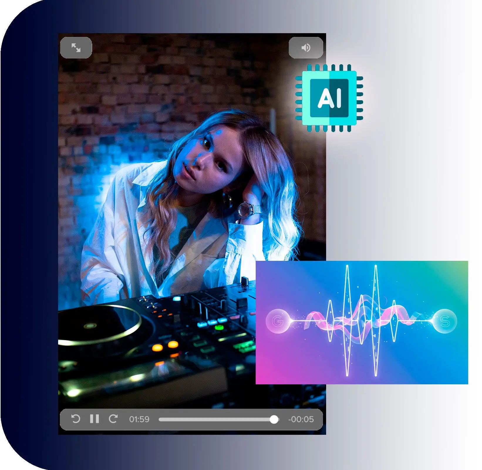 Synchronizované generování zvuku.