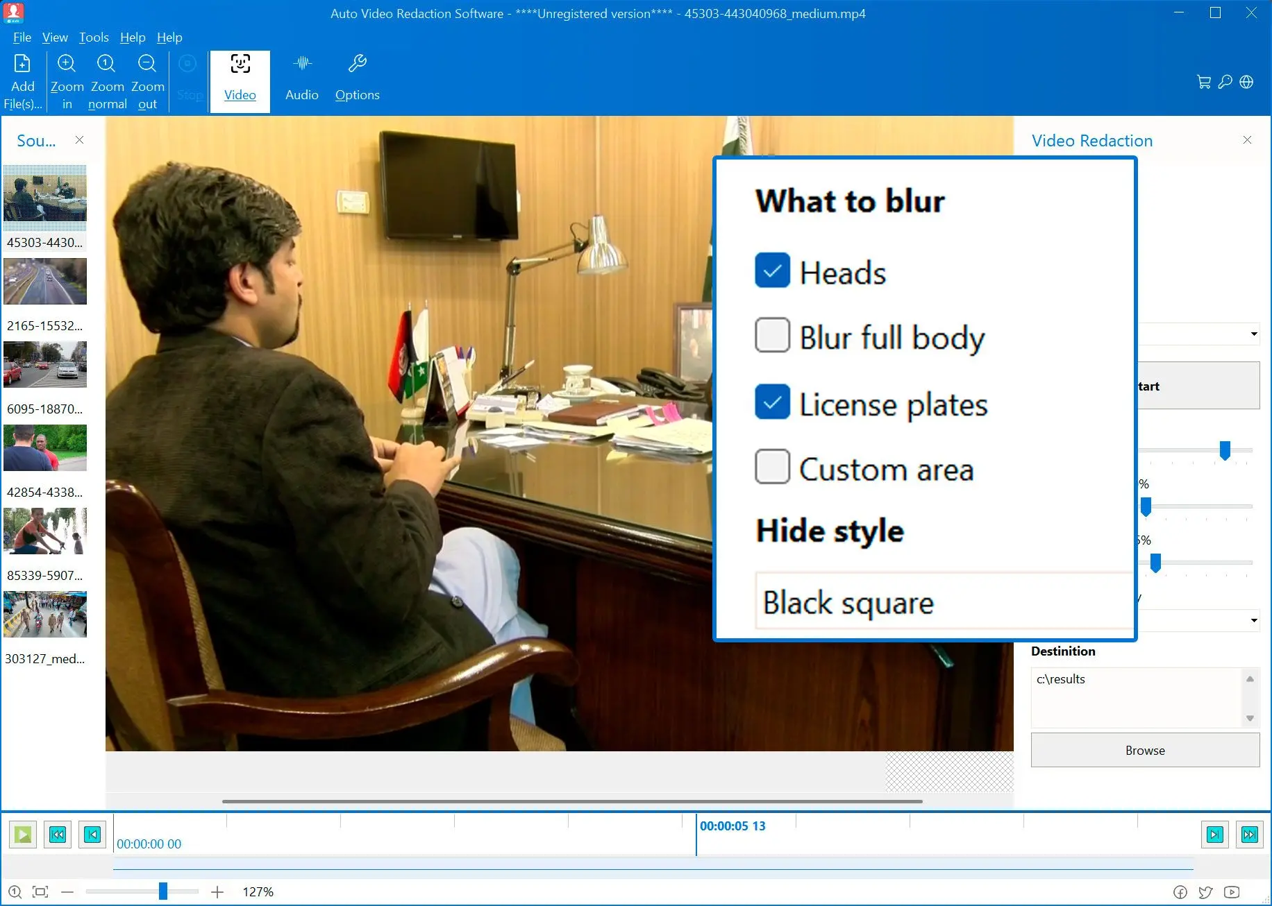 Vyberte, co chcete redigovat.