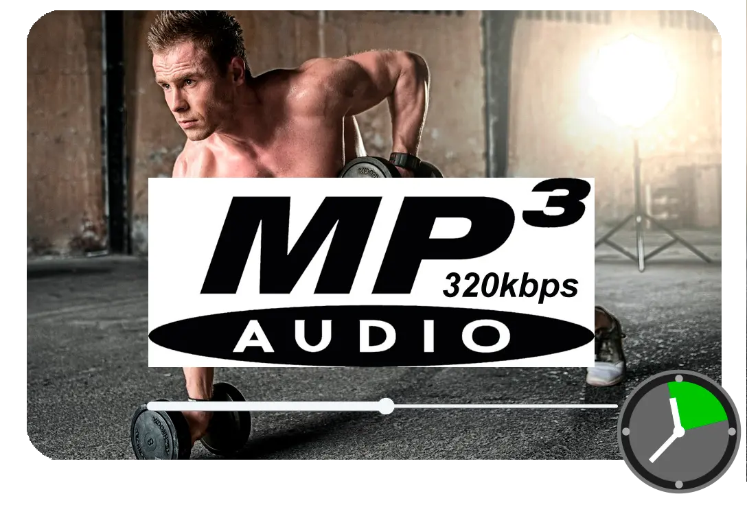 Vyberte MP3 jako výstup.