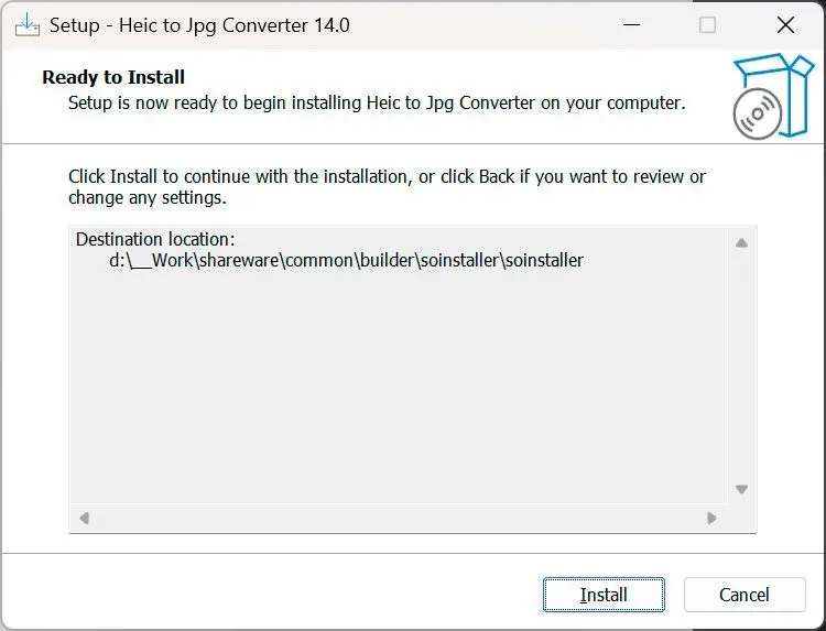 Stáhněte a nainstalujte software pro převod HEIF.