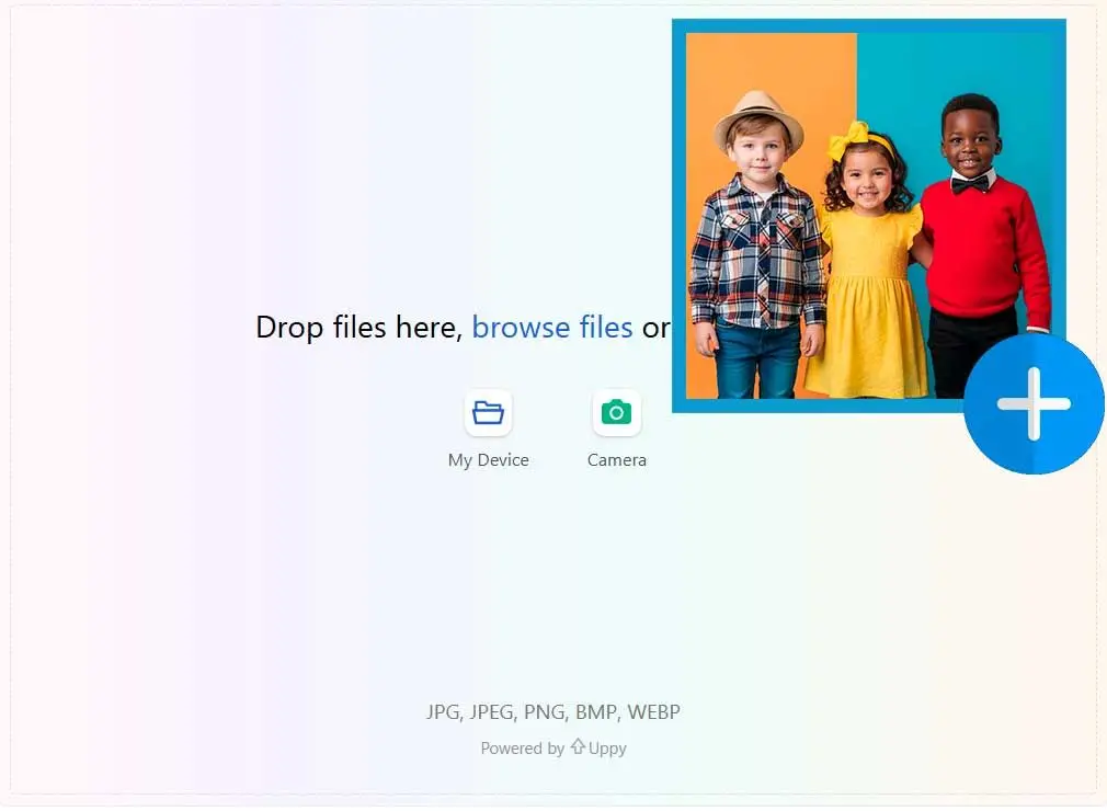 Nahrát obrázek postavy.